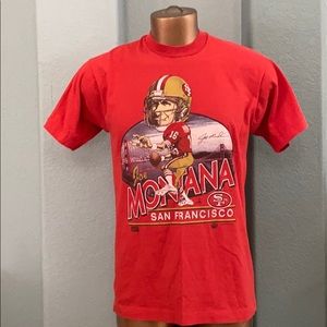 Joe Montana Vintage T-Shirt San Francisco 49ers